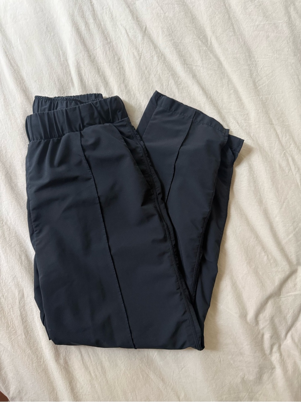 Black Lightweight Track Pants